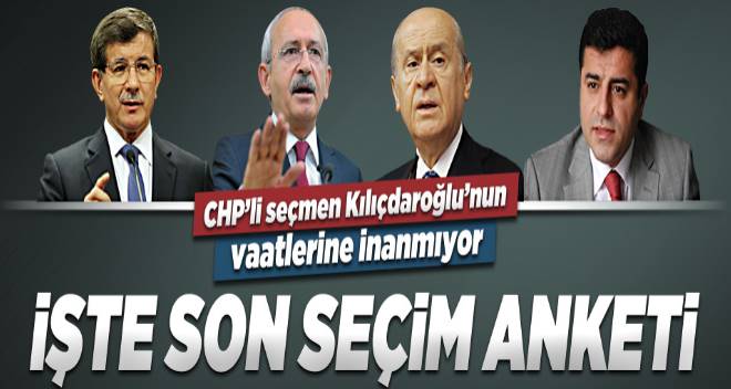 CHP`li seçmen Kılıçdaroğlu`ndan ümitsiz