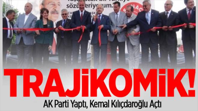 AK Parti yaptı, Kemal Kılıçdaroğlu Açtı