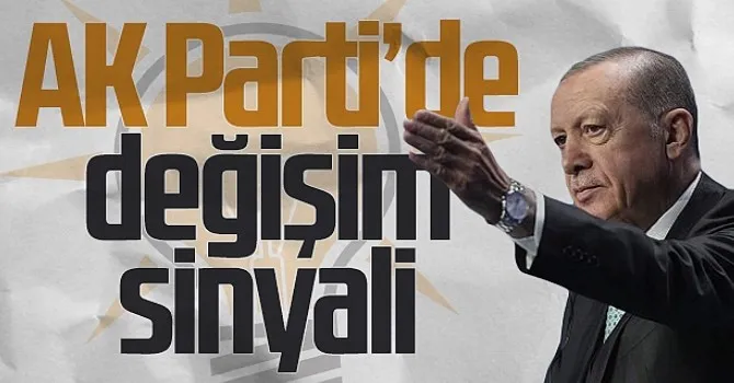 Cumhurbaşkanı Erdoğan düğmeye bastı: AK Parti